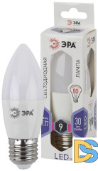 Лампа светодиодная Эра E27 9W 6000K LED B35-9W-860-E27 Б0031410