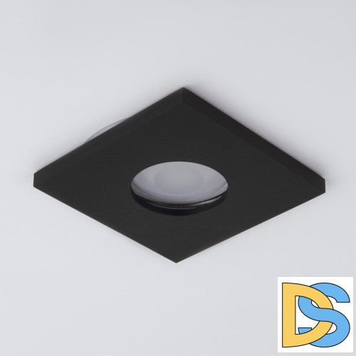 Встраиваемый светильник Elektrostandard 126 MR16 черный матовый 4690389168765