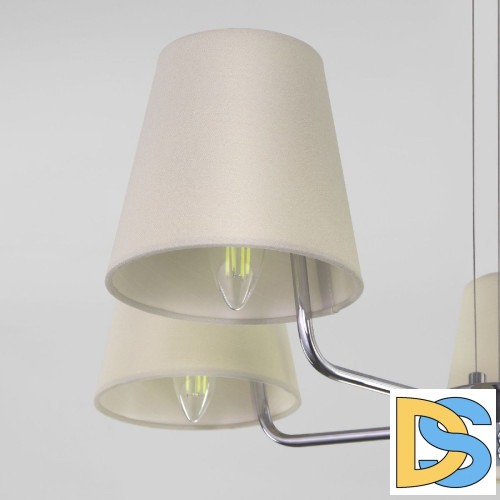 Подвесная люстра Eurosvet Amaretto 60155/5 хром a065002