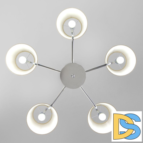 Подвесная люстра Eurosvet Amaretto 60155/5 хром a065002