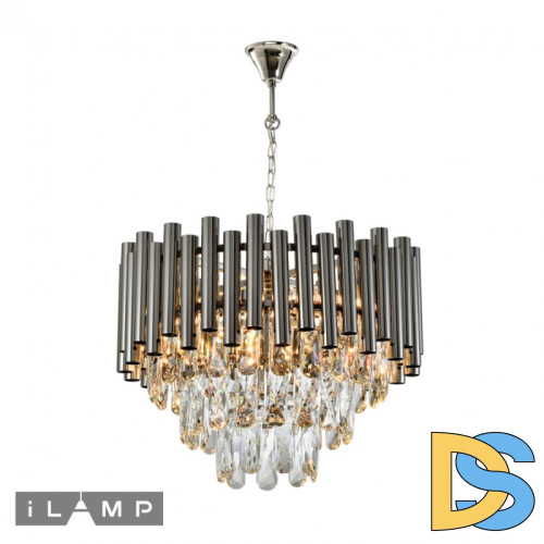 Подвесная люстра iLamp Savage P9510-4 Nickel