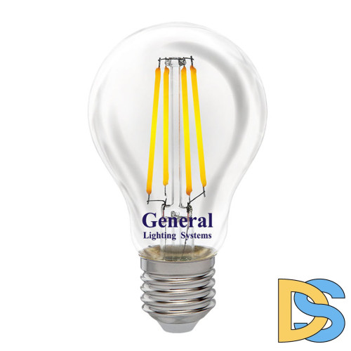 Филаментная светодиодная лампа General GLDEN-A60S-DEM-13-230-E27-2700 686500