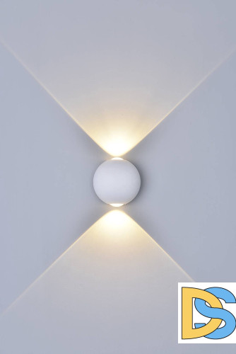 Уличный настенный светильник DesignLed GW-A161-2-6-WH-WW 003202