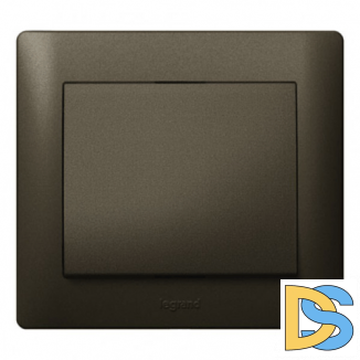 Переключатель 1кл промежуточный Legrand Galea Life - темная бронза
