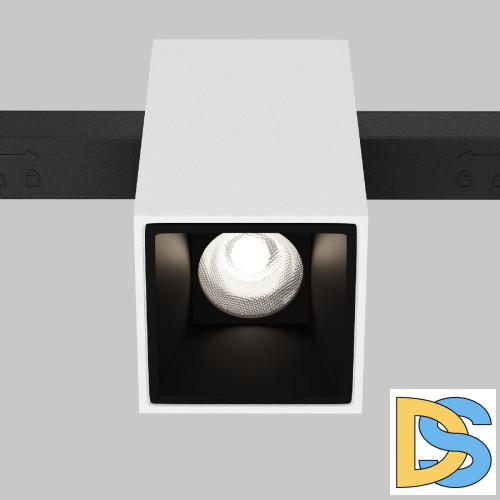 Трековый магнитный светильник Maytoni Alfa TR121-4-7W-DS-W