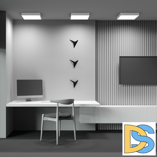 Потолочный светильник Maytoni Zon C032CL-45W3K-SQ-W