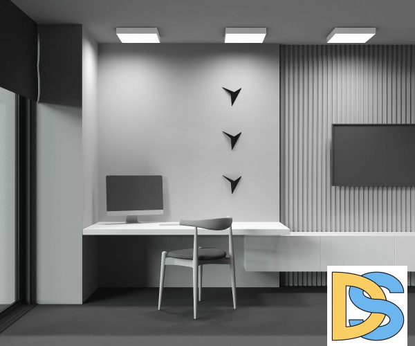 Потолочный светильник Maytoni Zon C032CL-45W3K-SQ-W