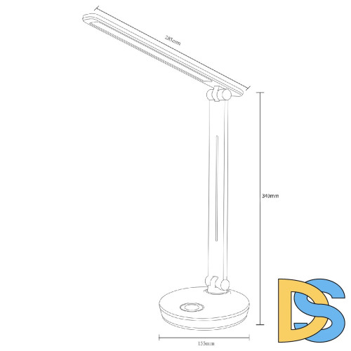 Настольная лампа Reluce 00623-0.7-01 BK