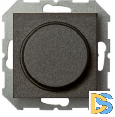 Диммер поворотный 400Вт(LED 5-200 Вт) Epsilon антрацит