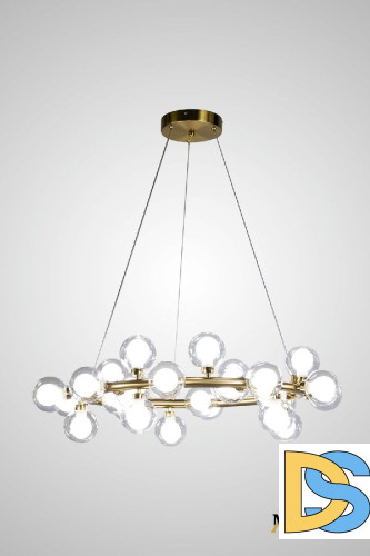 Подвесная люстра AM Group AM470 D700 POLISHED GOLD