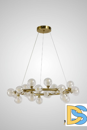 Подвесная люстра AM Group AM470 D700 POLISHED GOLD