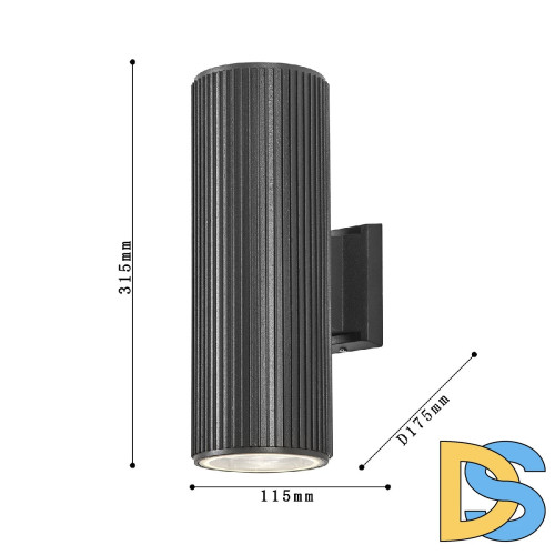 Уличный настенный светильник Favourite Pola 4514-2W