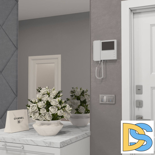 Выключатель Werkel Hammer одноклавишный проходной с подсветкой серебряный W1212106 4690389162114