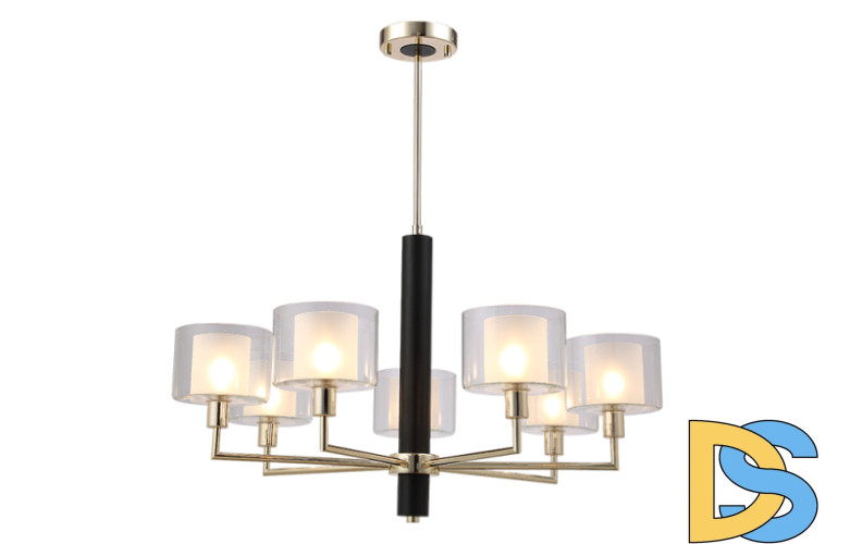 Люстра на штанге Crystal Lux MAESTRO SP-PL7 GOLD