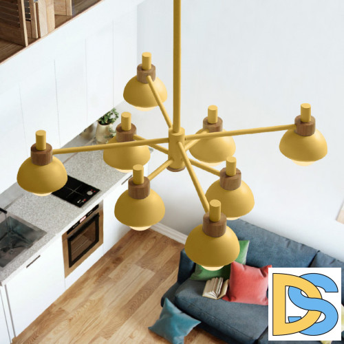 Люстра на штанге ImperiumLoft Fanta 193151-26