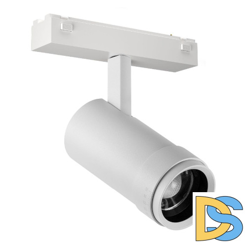 Трековый магнитный светильник Arlight MAG-VIBE-SPOT-ZOOM-R47-10W Warm3000 (WH, 20-55 deg, 48V) 044484