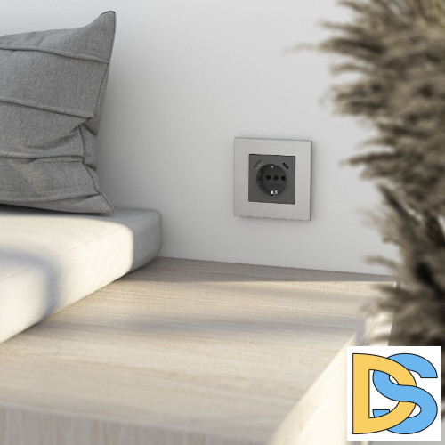 Рамка на 1 пост Werkel AluMax 4690389203992 W0013506 a066324