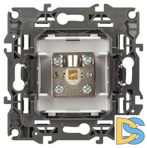 Розетка TV одиночная Эра 12-3101-01М Б0065711