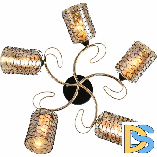 Люстра на штанге Reluce 01309-0.3-05 BK+FGD