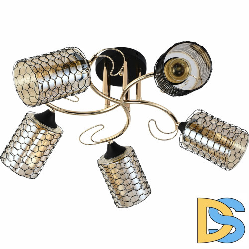 Люстра на штанге Reluce 01309-0.3-05 BK+FGD