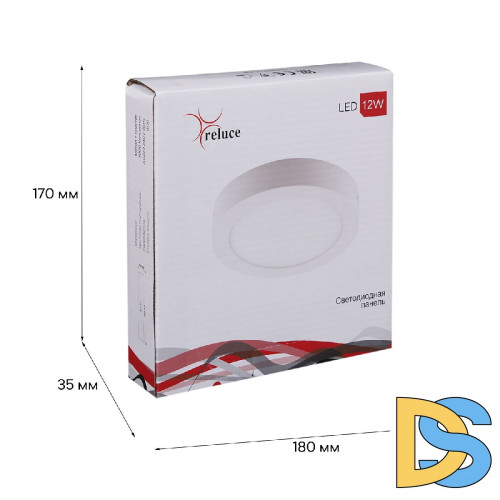 Накладной светильник Reluce 70606-9.5-001OL LED12W WH 4000K
