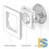 Розетка с заземлением Werkel слоновая кость W1171003 4690389155741