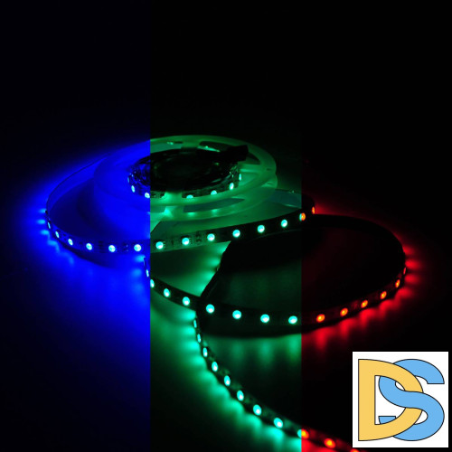 Светодиодная лента Gauss 12В 5050 10Вт/м RGBK 3м IP20 BT054