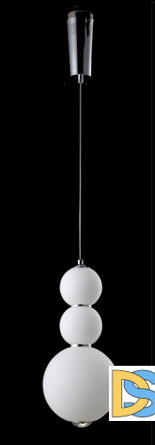 Подвесной светодиодный светильник Crystal Lux Desi SP3 Chrome/White