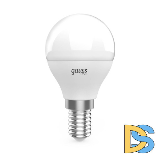 Лампа светодиодная Gauss Basic E14 5,5W 4100K 10531252T