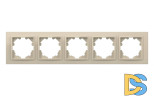 Рамка пятиместная ELBI Zena 500-010300-250