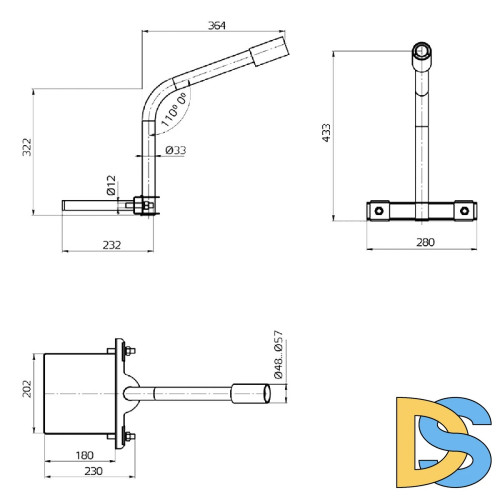 Кронштейн Gauss 903265203