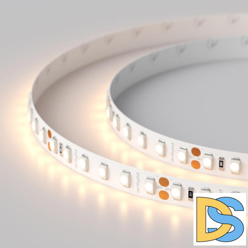 Светодиодная лента Arlight RT-A120-8mm 24V Warm2700 (9.6 W/m, IP20, 2835, 50m) 024572(2)