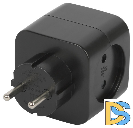 Разветвитель электрический Эра SP-2-USB-B Б0049535