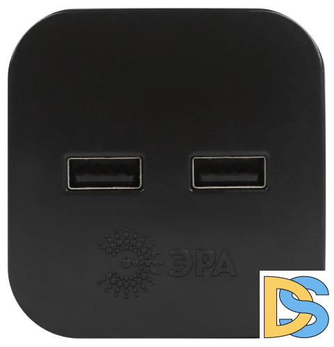 Разветвитель электрический Эра SP-2-USB-B Б0049535
