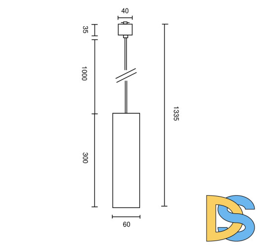 Трековый светильник Maytoni Technical Focus TR025-1-GU10-MG