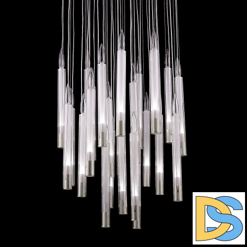 Подвесной светильник Delight Collection Candle P68094-25 chrome