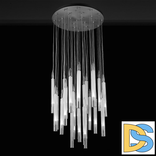 Подвесной светильник Delight Collection Candle P68094-25 chrome