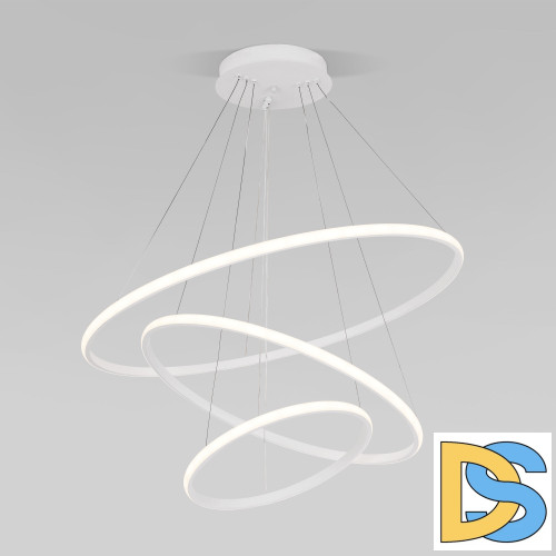 Подвесная люстра Eurosvet Collars 90264/3 белый