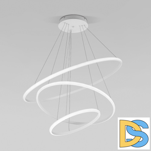 Подвесная люстра Eurosvet Collars 90264/3 белый