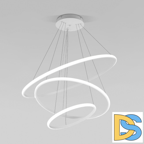 Подвесная люстра Eurosvet Collars 90264/3 белый