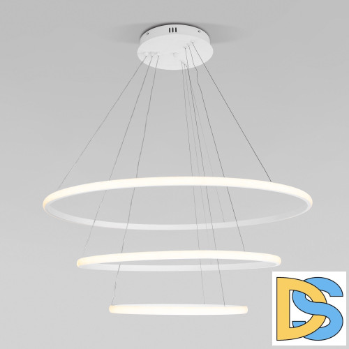 Подвесная люстра Eurosvet Collars 90264/3 белый