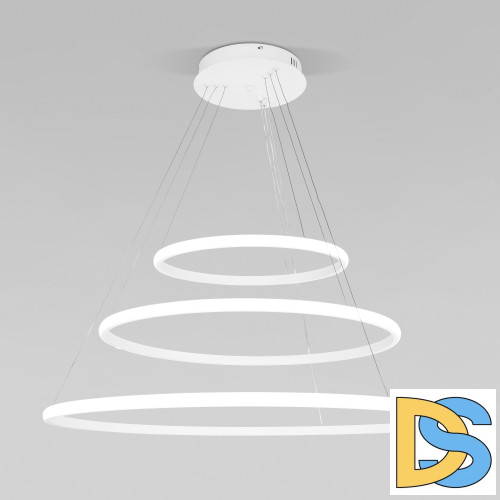 Подвесная люстра Eurosvet Collars 90264/3 белый