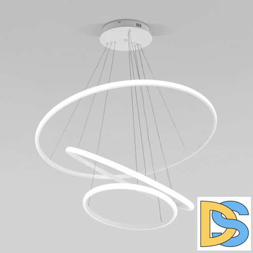 Подвесная люстра Eurosvet Collars 90264/3 белый