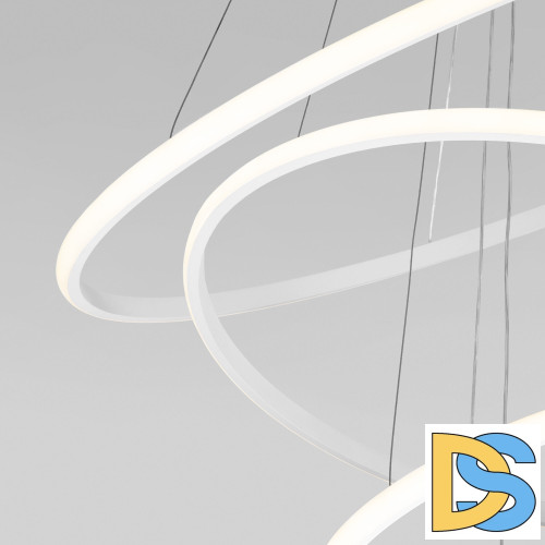 Подвесная люстра Eurosvet Collars 90264/3 белый