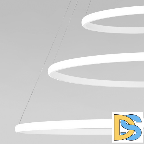 Подвесная люстра Eurosvet Collars 90264/3 белый