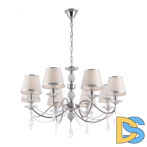 Подвесная люстра Arte Milano 342109/8 CR+LWT