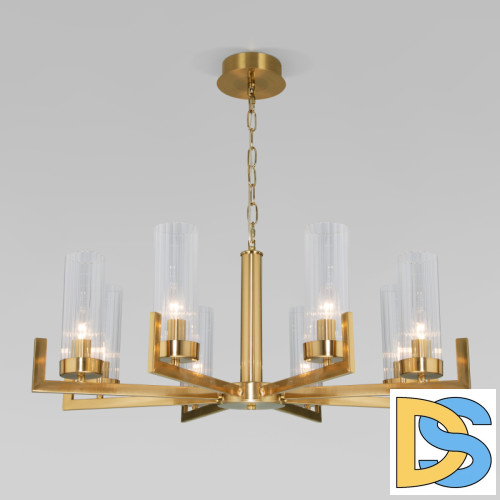 Подвесная люстра Eurosvet Arganie 60133/8 латунь