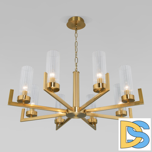 Подвесная люстра Eurosvet Arganie 60133/8 латунь