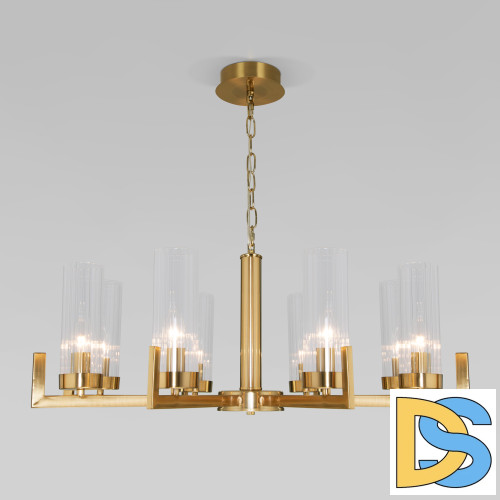 Подвесная люстра Eurosvet Arganie 60133/8 латунь