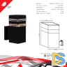 Уличный настенный светильник Reluce 86228-9.2-001CT E27 BK